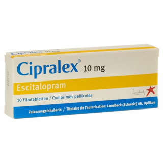 Ципралекс 10 мг 5 х 10 таблеток покрытых оболочкой 