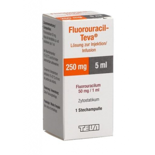 Фторурацил Тева 250 мг / 5 мл флакон 5 мл