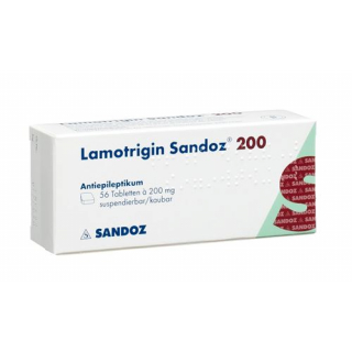 Ламотриджин Сандоз 200 мг 56 диспергиргируемых таблеток
