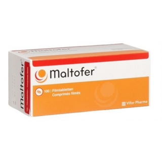 Мальтофер 100 мг 100 таблеток покрытых оболочкой