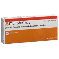 Мальтофер 100 мг 30 таблеток покрытых оболочкой