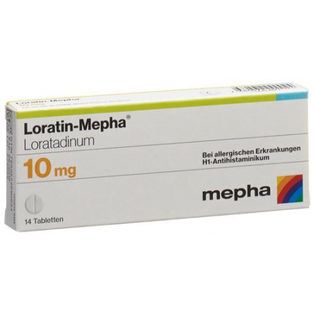 Лоратин Мефа 10 мг 14 таблеток