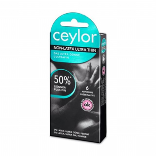 Ceylor Non Latex презерватив Ultra Thin 6 штук