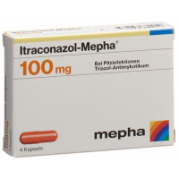 Итраконазол Мефа 100 мг 4 капсулы