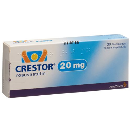 Крестор 20 мг 100 таблеток покрытых оболочкой 