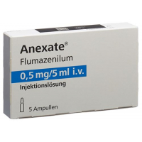 Анексат раствор для инъекций 0,5 мг / 5 мл 5 ампул по 5 мл