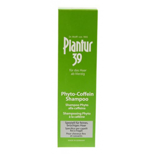Plantur 39 Phyto-Coffein шампунь feines bruchiges Haar 250мл