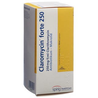 Кларомицин Форте 250 мг / 5 мл суспензия 100 мл