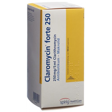 Кларомицин Форте 250 мг / 5 мл суспензия 100 мл
