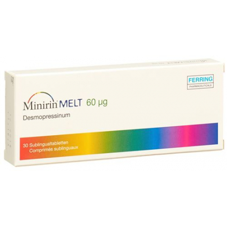 Минирин Мелт 60 мкг 30 подъязчных таблеток