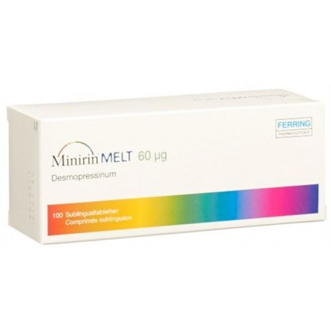 Минирин Мелт 60 мкг 100 подъязчных таблеток  - АПТЕКА ЦЮРИХ