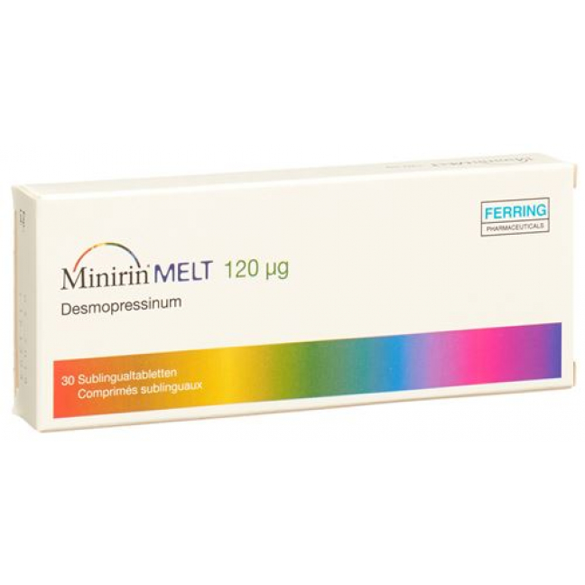 Минирин Мелт 120 мкг 30 подъязчных таблеток