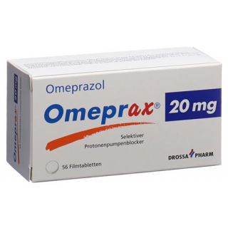 Omeprax 20 mg 56 filmtablets