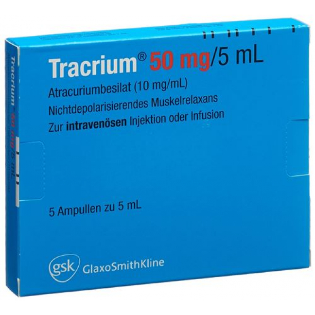 Тракриум Индж Лёс 50 мг/5мл 5 ампер 5 мл