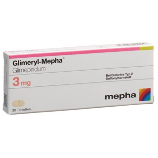 Глимерил Мефа 3 мг 120 таблеток 