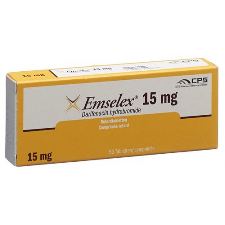 Эмселекс 15 мг 56 ретард таблеток