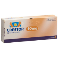 Крестор 10 мг 30 таблеток покрытых оболочкой 