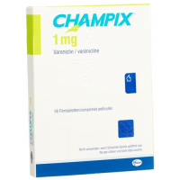 Чампикс 1 мг 56 таблеток покрытых оболочкой