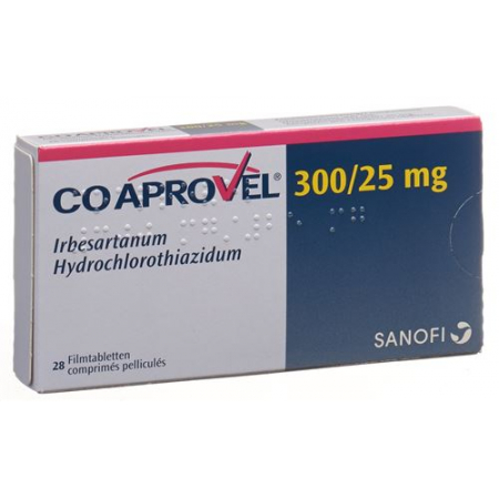 КоАпровель 300/25 мг 28 таблеток покрытых оболочкоймг 