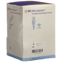 BD Microtainer ланцеты 2мм x 1.5мм Blau 200 штук