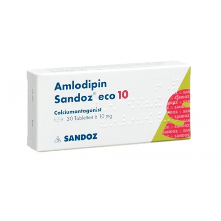 Амлодипин Сандоз ЭКО 10 мг 100 таблеток 