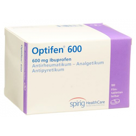 Оптифен таблетки покрытые пленочной оболочкой 600мг 100 шт