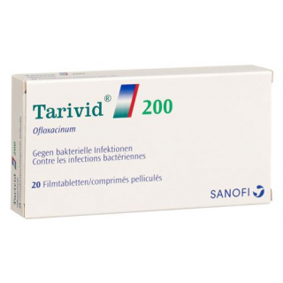Таривид 200 мг 20 таблеток покрытых оболочкой 