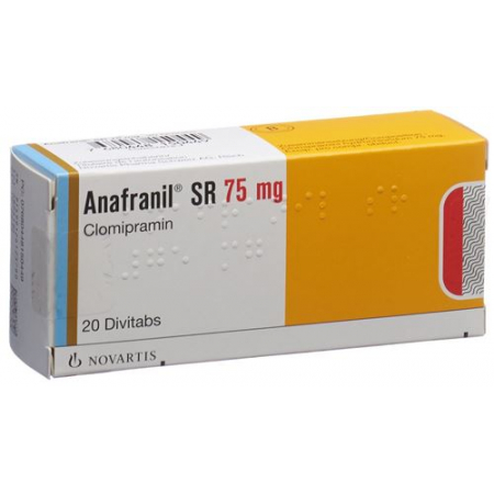 Анафранил SR 75 мг 20 делимых таблеток