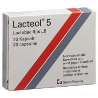 Лактеол 5 20 капсул 