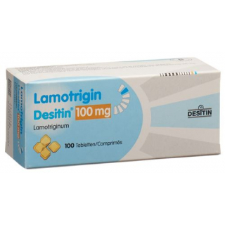 Ламотриджин Деситин 100 мг 100 таблеток