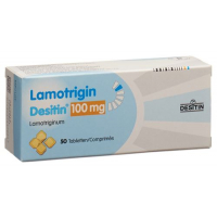Ламотриджин Деситин 100 мг 50 таблеток