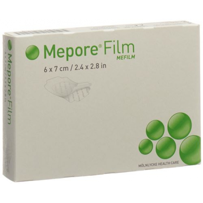 Mepore Film Folienverband 6x7см стерильный 10 штук