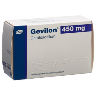 Гевилон 450 мг 100 таблеток покрытых оболочкой