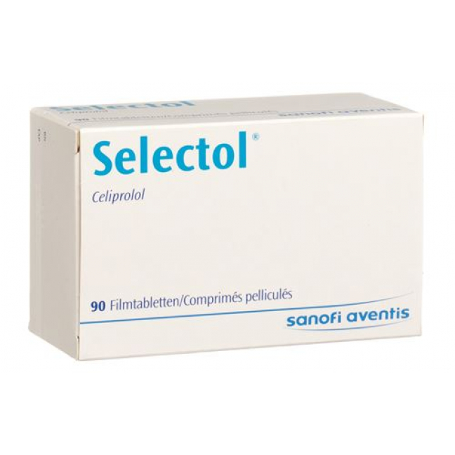 Селектол 200 мг 90 таблеток покрытых оболочкой 