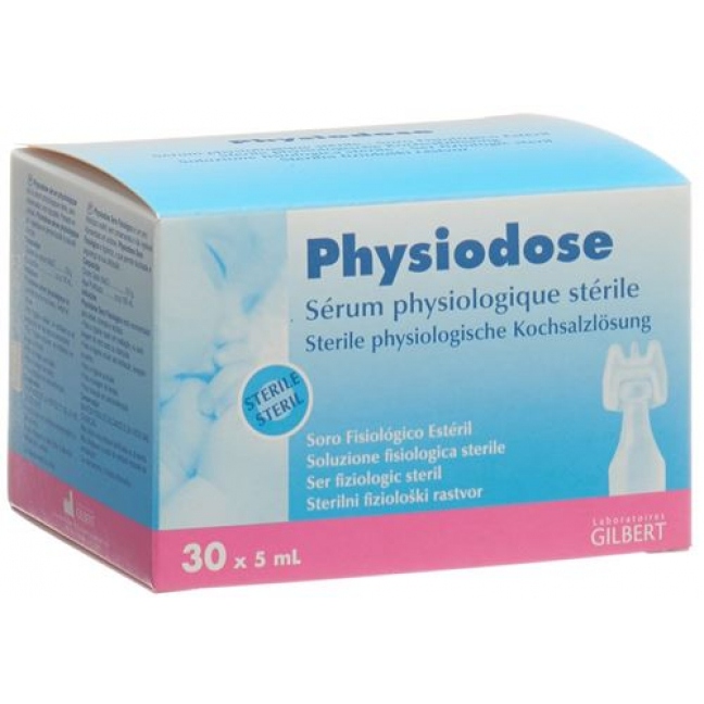 Physiodose Physiologische раствор 30x 5мл