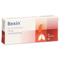 Бексин 25 мг 24 таблеток покрытых оболочкой 