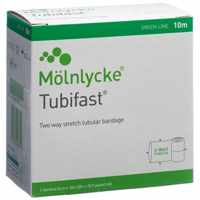 Tubifast elastischer Schlauchverband рулон 5смx10м