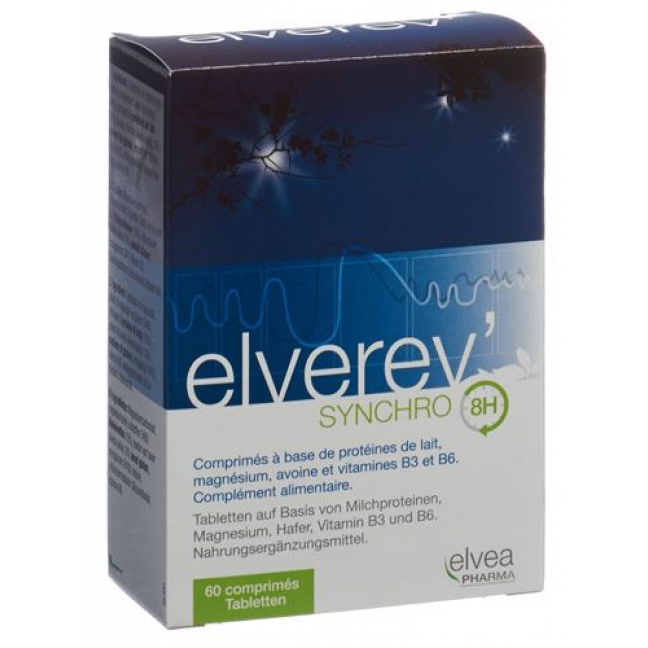Elverev' Biosynchro 8h в таблетках, 60 штук