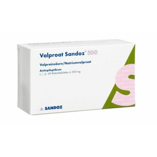 Вальпроат Сандоз Ретард 500 мг 60 таблеток