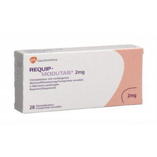 Рекуип Модутаб 2 мг 28 таблеток покрытых оболочкой 