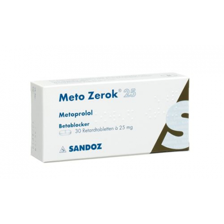 Мето Зерок 25 мг 30 ретард таблеток 