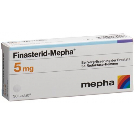 Finasterid Mepha 5 mg 30 Lactabs