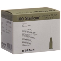 Голка STERICAN 27G 0,40x12 мм сіра Luer 100 шт.