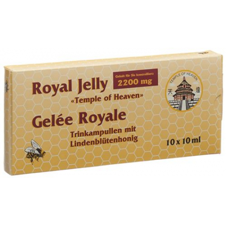 Gelee Royale Royale Jelly Trinkampullen Toh 10x 10мл