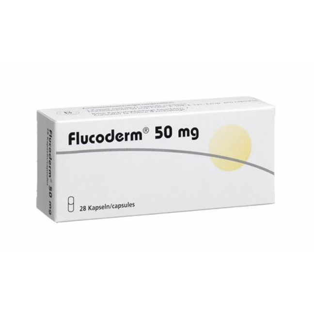 Флукодерм 50 мг 28 капсул
