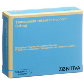 Тамсулозин Хелвефарм 0,4 мг 30 ретард капсул 