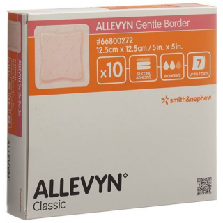 Allevyn Gentle Border повязка для ран 12.5x12.5см 10 штук