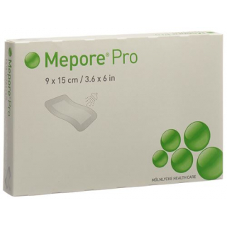 Mepore Pro повязка для ран 15x9см Wundkis 9x5см стерильный 10 штук