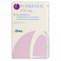 Фосренол 500 мг 90 жевательных таблеток