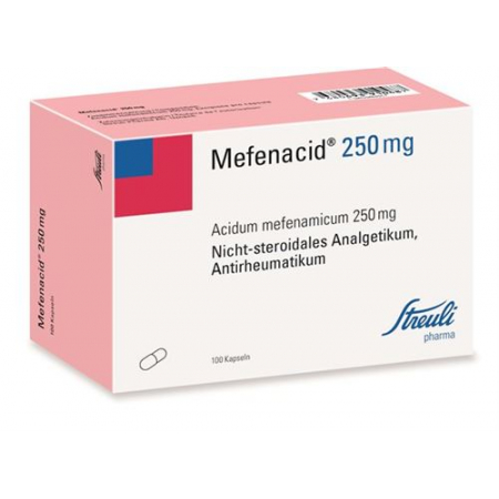 Мефенацид 250 мг 100 капсул
